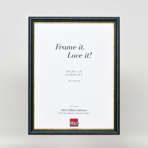 Efekt drevený rám profil 21 modrý 14,8x21 cm normálne sklo