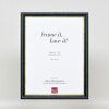 Efekt drevený rám profil 21 modrý 14,8x21 cm normálne sklo