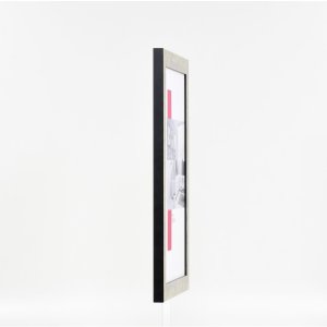 Efektný obrazový rám 2310 antická strieborná 14,8x21 cm normálne sklo