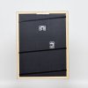 Efektný drevený rám profil 38 sivý 14,8x21 cm múzejné sklo