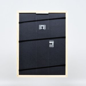 Efektný drevený rám profil 32 biely 14,8x21 cm múzejné sklo
