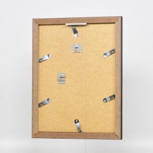 Efektný obrazový rám 2319 strieborný vysoký lesk 14,8x21 cm múzejné sklo