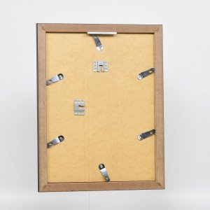 Efektný obrazový rám 2319 strieborný vysoký lesk 14,8x21 cm múzejné sklo