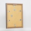 Efektný obrazový rám 2319 strieborný vysoký lesk 14,8x21 cm múzejné sklo