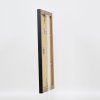 Efektný obrazový rám 2319 strieborný vysoký lesk 14,8x21 cm múzejné sklo