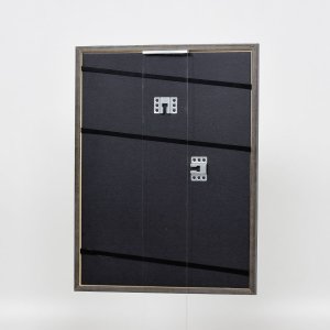 Efektný rám z masívneho dreva profil 25 zelený 15x20 cm číre sklo