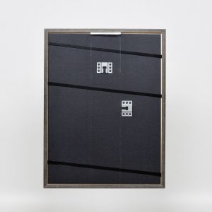 Efektný rám z masívneho dreva profil 25 zelený 15x20 cm číre sklo