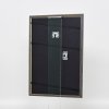 Efektný rám z masívneho dreva profil 25 zelený 15x20 cm číre sklo