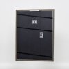 Efektný rám z masívneho dreva profil 25 zelený 15x20 cm číre sklo