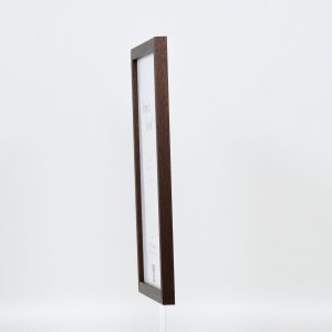 Efektný drevený rám profil 33 wenge 15x20 cm normálne sklo