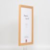 Efektný drevený rám Top N breza 15x20 cm antireflexné sklo