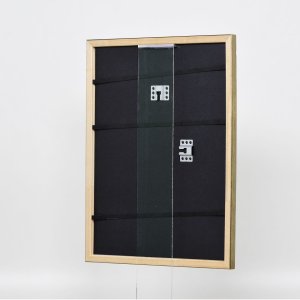 Efekt drevený rám profil 2070 normálne sklo 15x20 cm zlatý