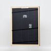 Efektný drevený rám profil 38 sivý 15x20 cm múzejné sklo