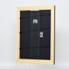 Efektný rám z masívneho dreva profil 30 čierny 15x20 cm múzejné sklo