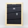 Efektný rám z masívneho dreva profil 30 čierny 15x20 cm múzejné sklo