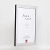 Efektný rám 2310 strieborný vysoký lesk 18x27 cm normálne sklo