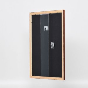 Efektný drevený rám profil 2210 tmavohnedý 20x20 cm normálne sklo