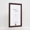 Efektný drevený rám Top N palisander 20x25 cm akrylové sklo