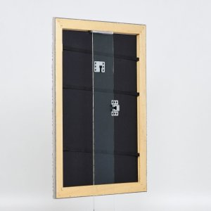 Efekt drevený rám profil 94 strieborný 20x25 cm normálne sklo
