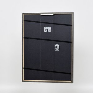 Efektný rám z masívneho dreva profil 25 modrý 20x25 cm múzejné sklo