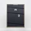 Efektný rám z masívneho dreva profil 25 modrý 20x25 cm múzejné sklo