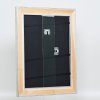 Efektný drevený rám profil 95 strieborný 20x25 cm normálne sklo