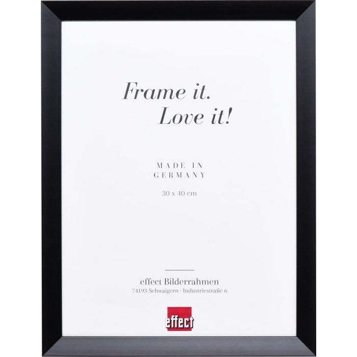 Efektný drevený rám Top N čierny 20x28 cm antireflexné sklo