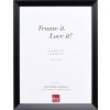 Efektný drevený rám Top N čierny 20x28 cm antireflexné sklo