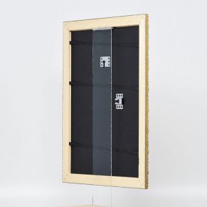 Efektný drevený rám profil 94 zlatý 20x28 cm antireflexné sklo