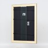 Efektný drevený rám profil 94 zlatý 20x28 cm antireflexné sklo