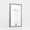 Efekt drevený rám profil 35 antracit 21x28 cm antireflexné sklo