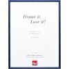 Efektný rám z masívneho dreva profil 20 modrý 21x29,7 cm antireflexné sklo