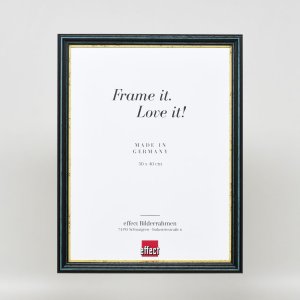 Efektný drevený rám profil 21 modrý 21x29,7 cm antireflexné sklo