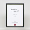 Efektný drevený rám profil 21 modrý 21x29,7 cm antireflexné sklo