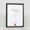 Efektný drevený rám profil 21 modrý 21x29,7 cm antireflexné sklo