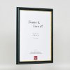 Efektný drevený rám profil 21 modrý 21x29,7 cm antireflexné sklo