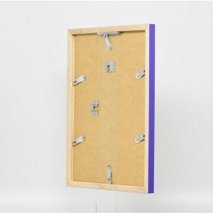 Drevený rám Top Cube 21x29,7 cm fialové múzejné sklo