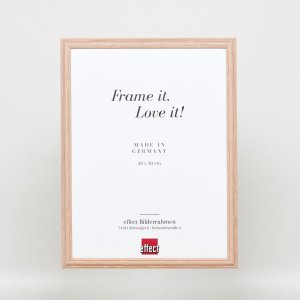 Efektný drevený rám profil 32 svetlohnedý 21x29,7 cm múzejné sklo