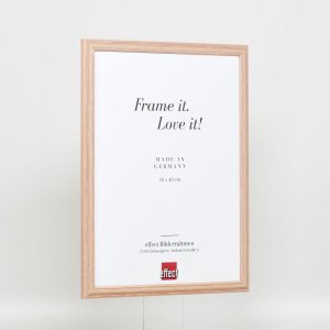 Efektný drevený rám profil 32 svetlohnedý 21x29,7 cm múzejné sklo