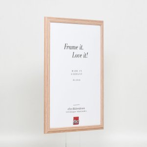 Efektný drevený rám profil 32 svetlohnedý 21x29,7 cm múzejné sklo