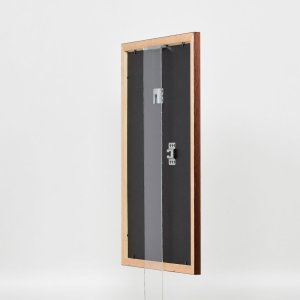 Efekt drevený rám profil 2210 tmavohnedý 23x70 cm normálne sklo