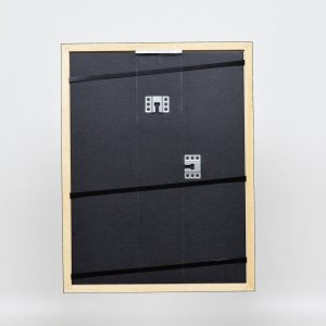 Efektný drevený rám profil 38 sivý 23x70 cm normálne sklo