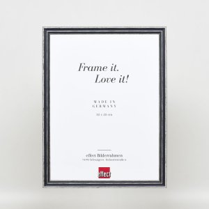 Efektný drevený rám profil 38 sivý 23x70 cm normálne sklo