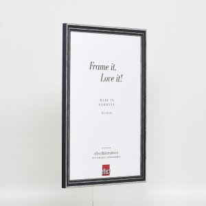 Efektný drevený rám profil 38 sivý 23x70 cm normálne sklo