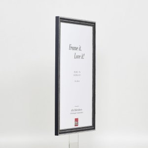 Efektný drevený rám profil 38 sivý 23x70 cm normálne sklo