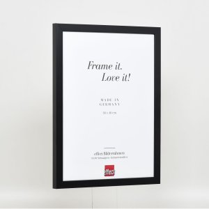 Drevený rám Top Cube 23x70 cm čierne antireflexné sklo