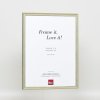 Efektný rám z masívneho dreva profil 25 zelený 24x30 cm antireflexné sklo