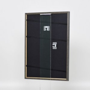 Efektný rám z masívneho dreva profil 25 modrý 24x30 cm akrylové sklo