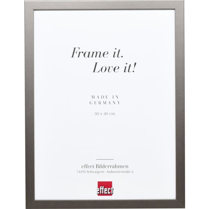 Drevený rám Top Cube 25x35 cm platinové antireflexné sklo