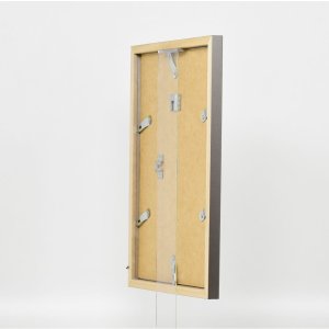 Drevený rám Top Cube 25x35 cm platinové antireflexné sklo
